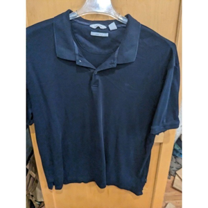 Calvin Klein Men's Polo Shirt‎ extra Large black XL golf Logo